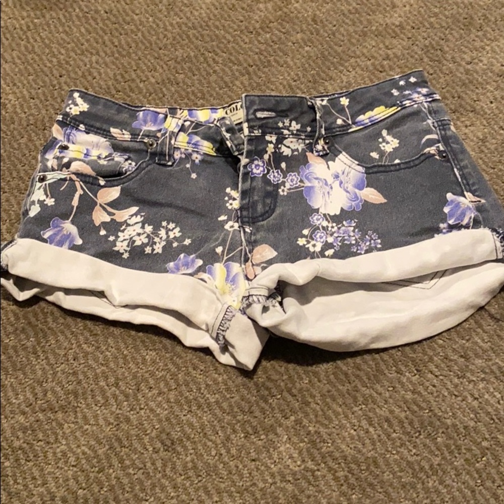 Colour Flower Shorts